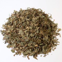 Fraisier feuille coupée